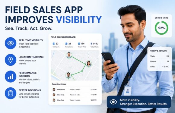 How a field sales app improves visibility, accountability, and execution